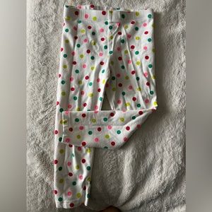 Polka dot leggings 2T